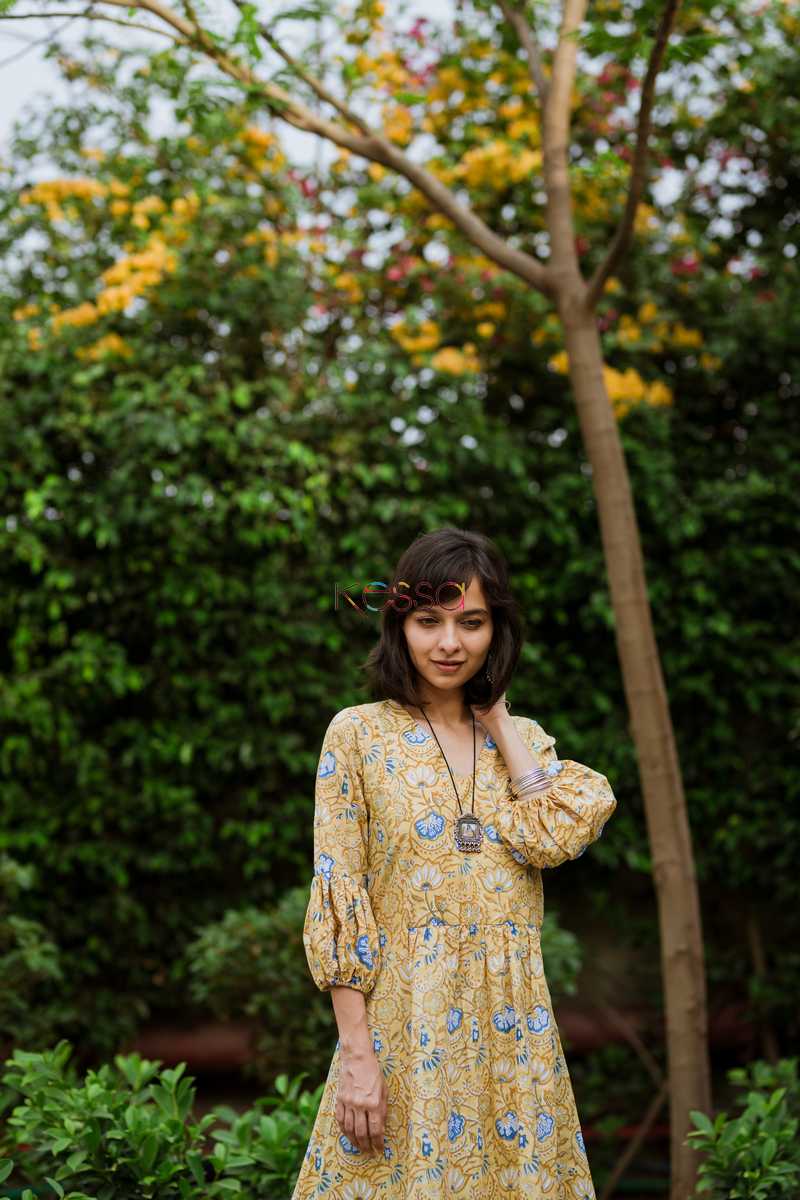 Image for Blue Stripe Culotte With Yellow Top Insta