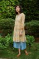 Image for Blue Stripe Culotte With Yellow Top Side