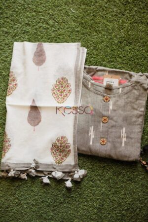 Image for Grey Booti Stole
