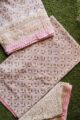 Image for Grey Pink Unstiched Suit With Cotton Dupatta 3