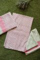 Image for Red Flower Chotti Butti Un Stitched Suit With Cotton Dupatta