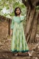 Image for Kalidaar Green Kurtadress Featured