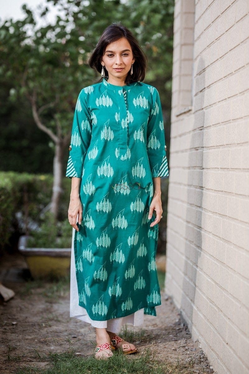 Image for Rama Green Kurta Side