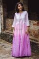 Image for Ombre Pink Purple Dress Front2