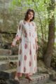 Image for Block Print Kurta With Printed Pants Side