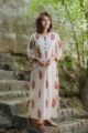 Image for Block Print Kurta With Printed Pants Straight