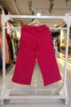 Image for Eapalazo02 Pleated Palazzo With Pocket Elasticated Waist Magenta