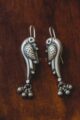 Image for Kusvaa Kusum Kt44 Parrot Silver Slip In Earrings 2