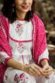 Image for Kusvaa Ws439 Fuschia White Handblock And Leheriya Set Closeup
