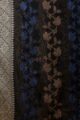 Image for Kudu Black Cream And Blue Banarasi Dupatta Closeup