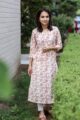 Image for Taf Cream Jaal Regular Kurta Front