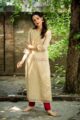 Image for Ws Hazelwood Chanderi Khadi Straight Kurta Front