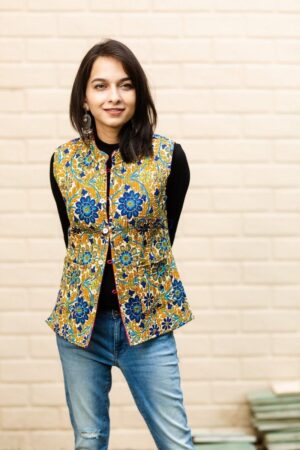 Image for Deep Bluch Pink Double Side Half Jacket Rever