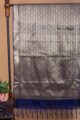 Image for Kusvaa Kudu62 Navy Blue Banarsi Jaal Dupatta Front