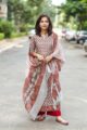 Image for Kusvaa Kuoj84 Old Brick And Brown Color Kurta Dupatta Set Front