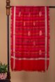 Image for Kusvaa Kusl15b Red With Zari Booti Stole Front 2