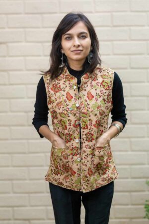 Image for Kusvaa Sj14 Grain Pink Half Silk Jacket Featured