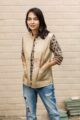 Image for Kusvaa Sj14 Grain Pink Half Silk Jacket Side