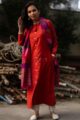 Image for Kusvaa Kc43 Pomegranate Semi Pashmina Kurta Side 2