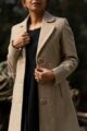 Image for Kusvaa Kj16 Mongoose Woolen Long Coat Closeup