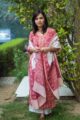 Image for Kusvaa Kuoj97 Red Old Brick Kurta Dupatta Set Front 2