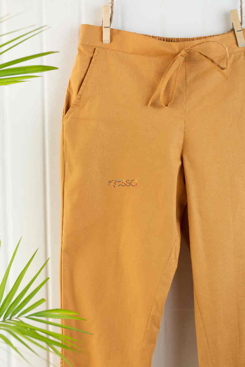 Image for Wsp01 Pants With Pocket Elasticated Waist Lightbeige Closeup