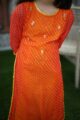 Image for Kusvaa Wsk34 Tango Lehriya Kids Dress Closeup
