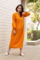 Image for Kusvaa Kc44 Bandhani Mirror Work Dress 3