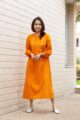 Image for Kusvaa Kc44 Bandhani Mirror Work Dress 4