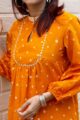 Image for Kusvaa Kc44 Bandhani Mirror Work Dress 5