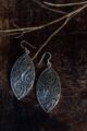 Image for Kusvaa Kt92 Silver Big Srop Earrings Front