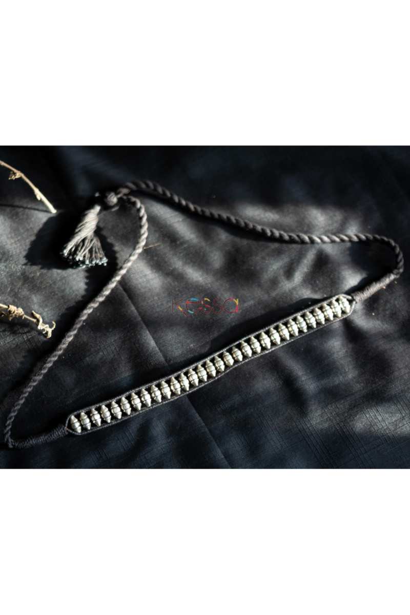 Image for Kusvaa Kt96 Tribal Black Dori Necklace Featured