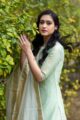 Image for Kusvaa Ws519 Wild Strawberry Gotta Patti Work Kurta Closeup 2