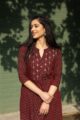Image for Kusvaa Ws522 Rust Double Ikat A Line Kurta 4