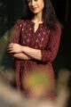 Image for Kusvaa Ws522 Rust Double Ikat A Line Kurta 6