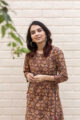 Image for Kusvaa Ws527 Dori Tie Kalamkari Kurta New 5