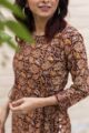 Image for Kusvaa Ws527 Dori Tie Kalamkari Kurta New 6