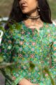 Image for Kusvaa Wsr85 Patola A Line Kurta Closeup