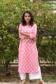 Image for Kusvaa Taf20 Charming Pink Cambric Kurta 3