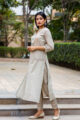 Image for Kusvaa Ws538 Earthy Handloom Cotton Kurti 2 2
