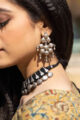Image for Ws530 Kusvaa Tie Up Kalamkari Print Kurta Jewellery