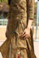 Image for Ws530 Kusvaa Tie Up Kalamkari Print Kurta Tassels
