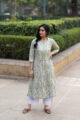 Image for Wsr88 Kusvaa Clay Greek And Green Kurta Featured