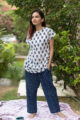 Image for Kusvaa De01 White And Indigo Jammie 4