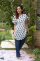 Image for Kusvaa De01 White And Indigo Jammie 6