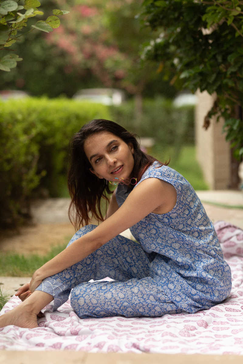 Image for Kusvaa De03 Sky Blue Voil Jammie 5