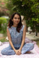Image for Kusvaa De03 Sky Blue Voil Jammie 6