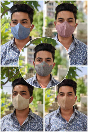Image for Kusvaa Kfm04 Solid Face Mask Set Of 5 Featured