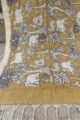 Image for Kusvaa Kkd02mustard Mustard Kalamkari Cotton Dupatta