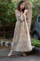 Image for Kusvaa Wa322a Kalamkari A Line Bell Sleeves Kurta 2